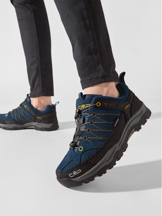 CMP Трекінгові черевики CMP Kids Rigel Low Trekking Shoes Wp 3Q13244 Cиній