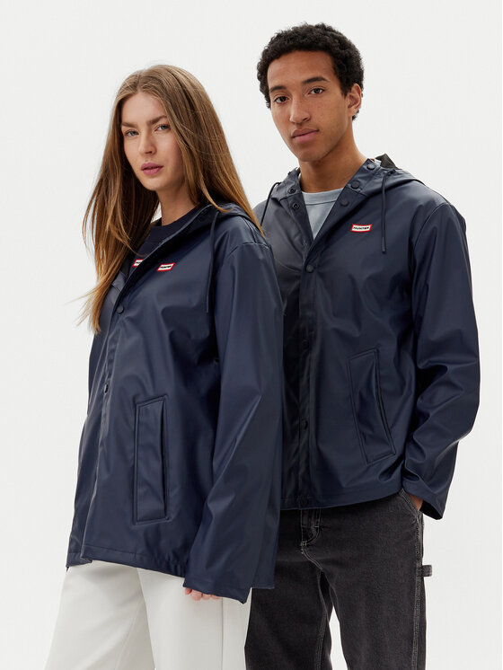 Hunter Hunter Esőkabát Izzy Unisex HARU0012251 Sötétkék Regular Fit