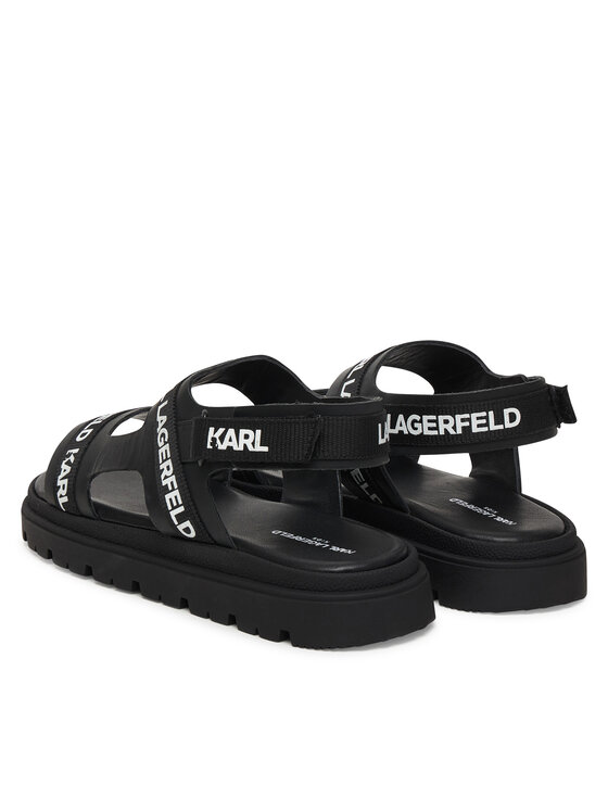 KARL LAGERFELD Sandali KARL LAGERFELD Z31176 S Nero