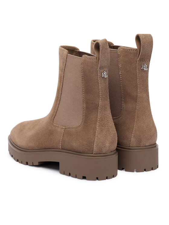 LAUREN RALPH LAUREN Kotníková obuv s elastickým prvkem LAUREN RALPH LAUREN Allyson 802974477002 Béžová