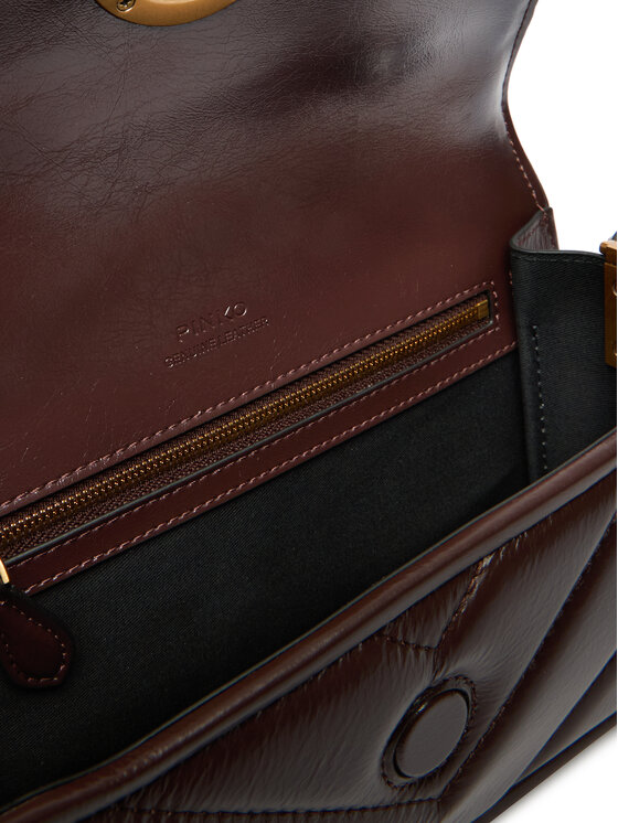 PINKO Soma PINKO Love Box Baguette Al 25-26 PLTT 105083 A2W2 Brūns