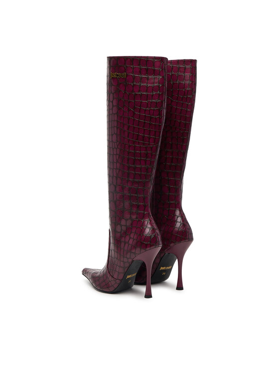 Just Cavalli Cizme Just Cavalli 81RA3S64 ZSE86 Vișiniu