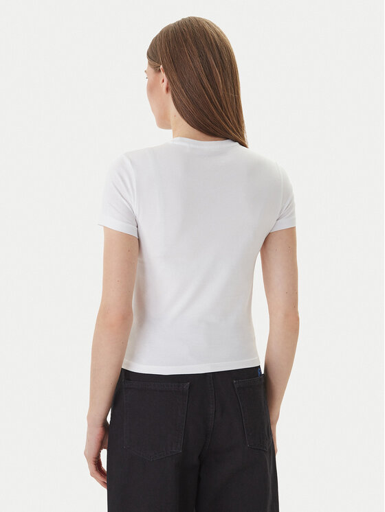 Guess Jeans Guess Jeans Футболка W6GIB1 J1314 Білий Slim Fit