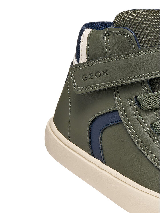 Geox Tenisice Geox B Gisli Boy B461NA 054FU C3024 M Zelena