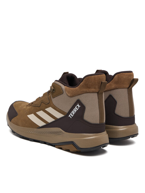 adidas Трекінгові черевики adidas Terrex Anylander Leather Mid Hiking KJ5213 Коричневий