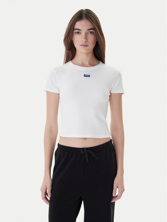 HUGO Hugo Футболка Baby 50510749 Білий Slim Fit