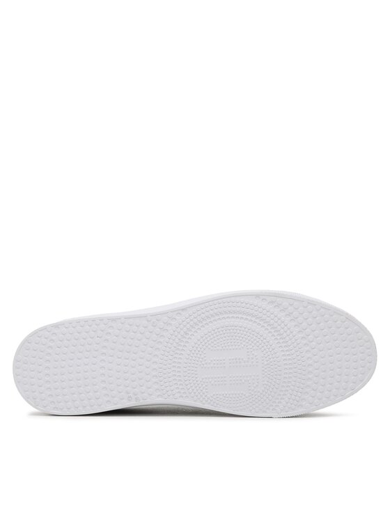 Tommy Hilfiger Sneakersy Tommy Hilfiger Elastic Slip On Sneaker FW0FW07032 Čierna