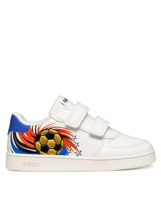 Geox Laisvalaikio batai Geox J Eclyper Boy J65LSD 0FU54 C0293 S Balta