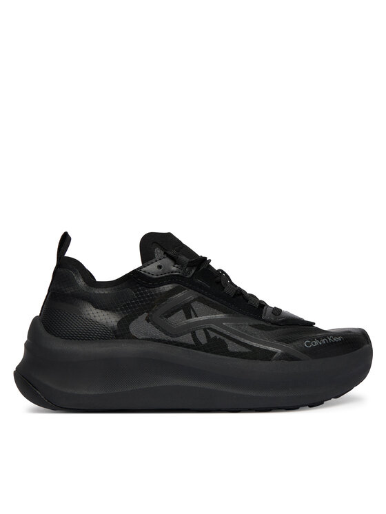 Calvin Klein Sneakersy Calvin Klein Chunky Run Ckstripe Lup Tran Rip HW0HW03005 Czarny