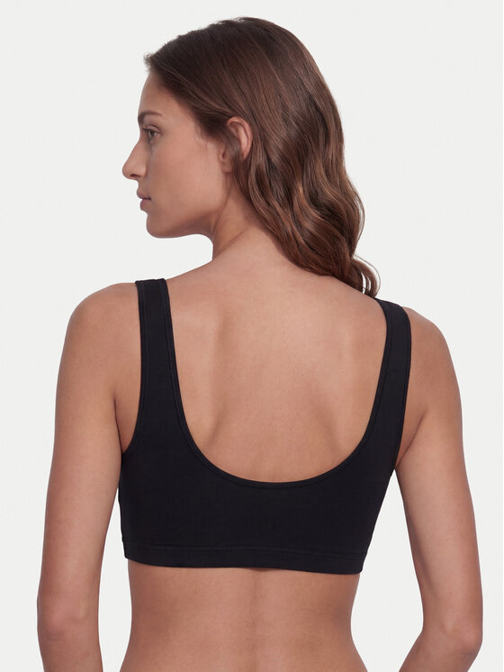HUGO HUGO Top de sujetador Signature 50566598 Negro