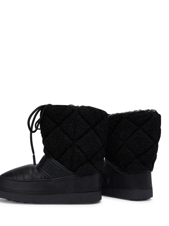 LOVE MOSCHINO Sniega zābaki LOVE MOSCHINO JA24422G0NISJ00Bcz Melns