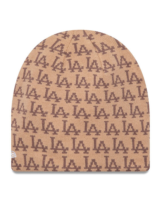 New Era Шапкa New Era Jacquard Skull Bean 60565440 Бежевий