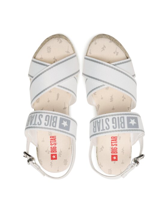 Big Star Shoes Espadrilky Big Star Shoes LL274882 Biela