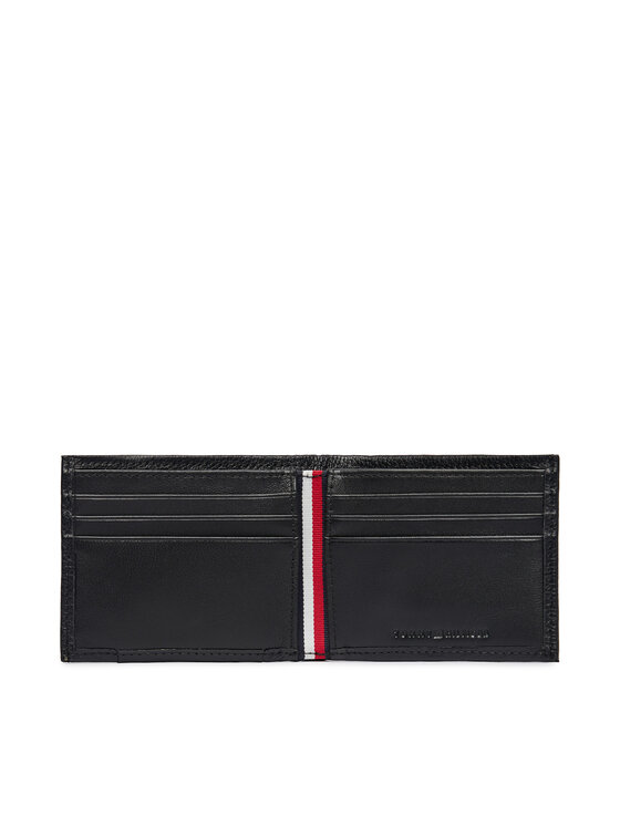 Tommy Hilfiger Peňaženka Tommy Hilfiger Th Corp Mini Cc AM0AM14788 Čierna