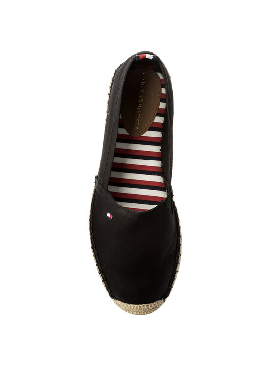 Tommy Hilfiger Еспадрили Tommy Hilfiger Int Rana 1D FW0FW02924 Черен