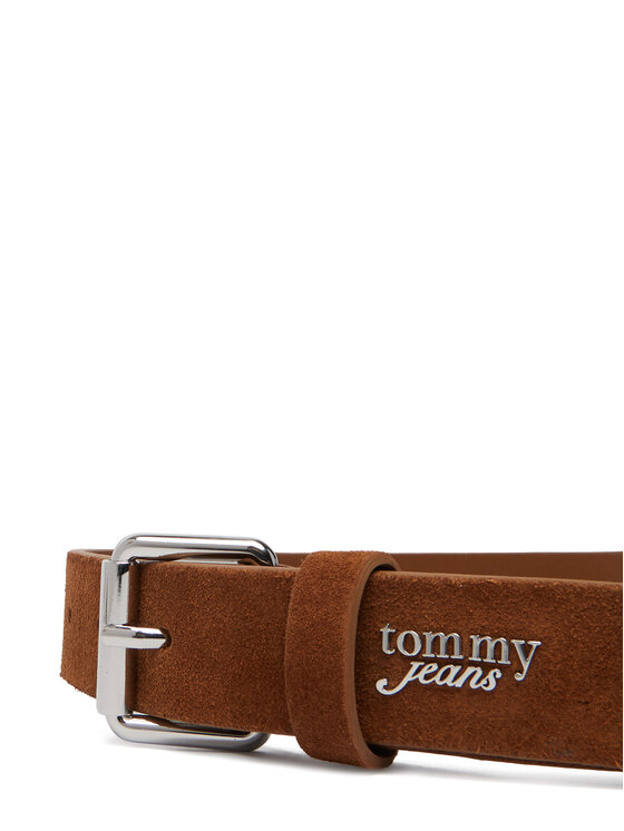 Tommy Jeans Ženski remen Tommy Jeans Tjw Script Seude 3.0 AW0AW18503 Smeđa