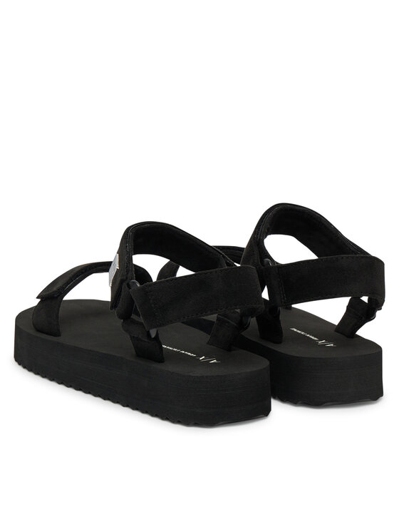 Armani Exchange Sandály Armani Exchange XDP064 XV928 00002 Černá