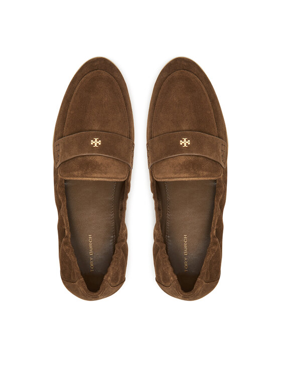 Tory Burch Туфлі Tory Burch Ballet Sport 158073 Коричневий