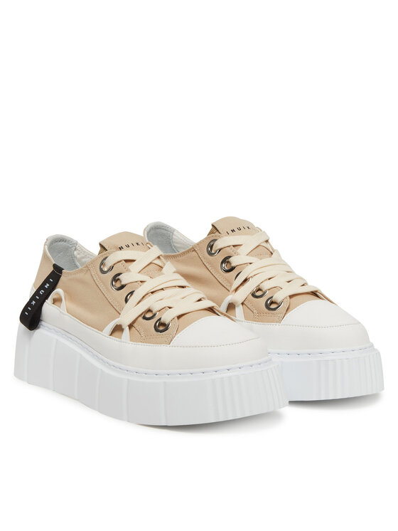 Inuikii Кеди Inuikii Matilda Canvas Low 30102-025 Бежевий
