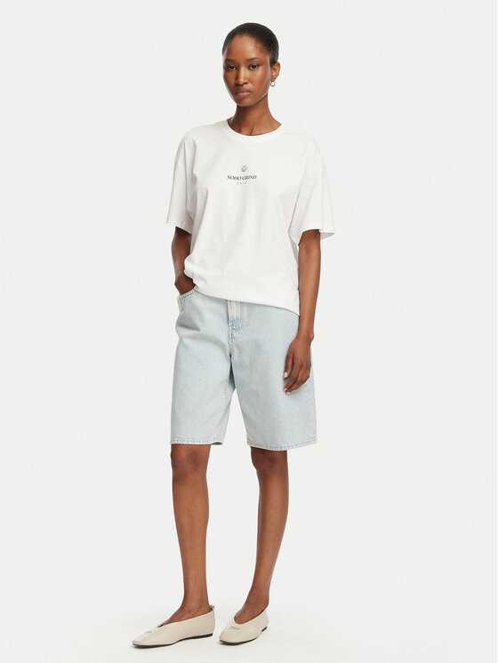 ONLY ONLY Camiseta Vivvi 15346761 Blanco Regular Fit