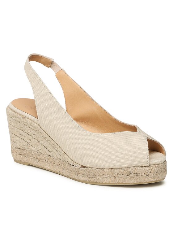 Castañer Espadrilky Castañer Barbara/6/001 023056-203 Bílá