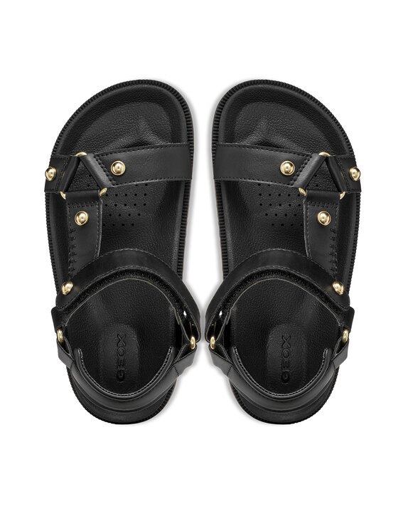 Geox Сандали Geox J Sandal Foammentera J65P0D 000BC C9999 D Черен