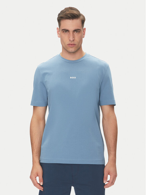 BOSS BOSS Футболка Tchup 50473278 Голубий Relaxed Fit