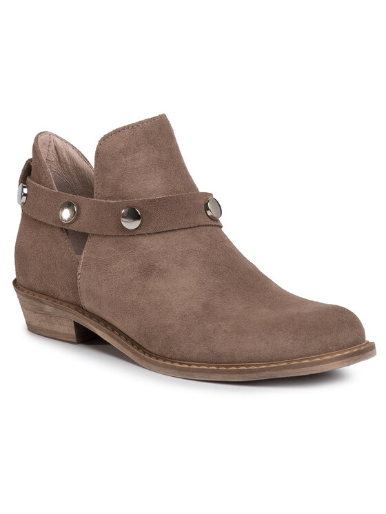 Karino Polokozačky Karino 3339/007-P Hnědá