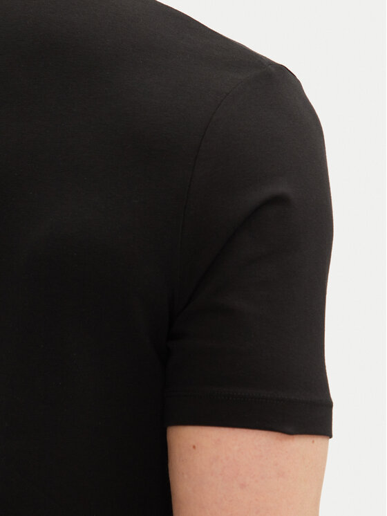 KARL LAGERFELD KARL LAGERFELD Póló 755400 552235 Fekete Regular Fit