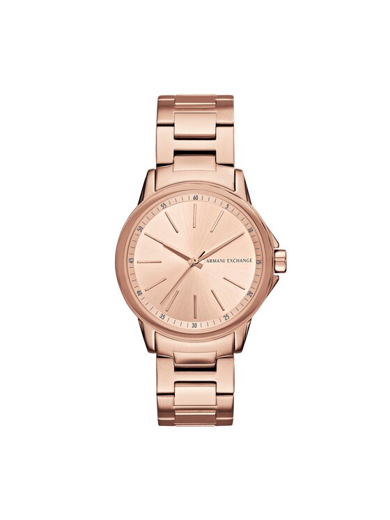 Armani Exchange Zegarek Armani Exchange Exchange Dress AX4347 Złoty