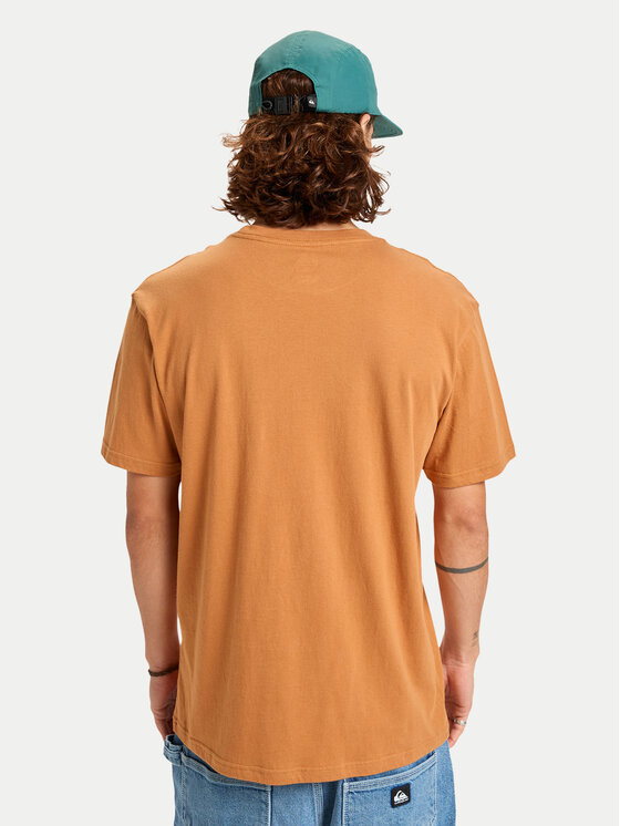 Quiksilver Quiksilver Camiseta Ev Comp Logo EQYZT08182 Beis Regular Fit
