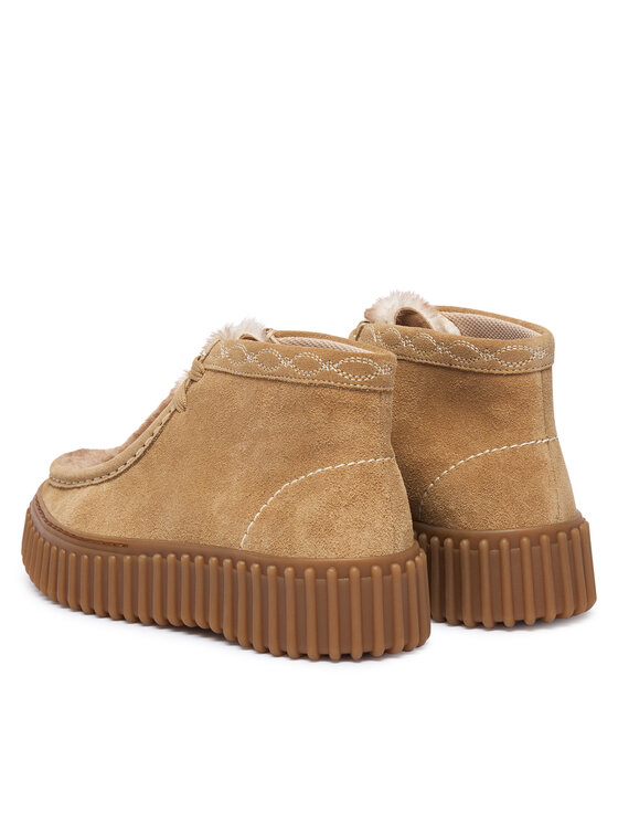 Clarks Черевики Clarks Torhill Moss 26329429 Світло-бежевий