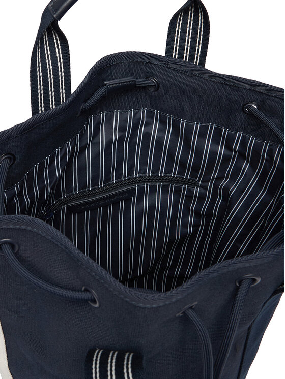 Tommy Hilfiger Hátizsák Tommy Hilfiger Hertiage Logo Patch Crossbody Sling Bag AM0AM14264 Sötétkék
