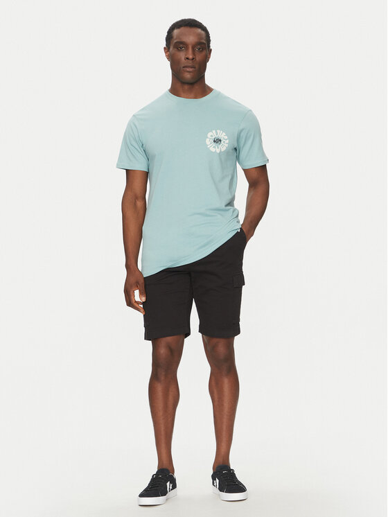 Quiksilver Quiksilver Футболка EQYZT08036 Бірюзовий Regular Fit
