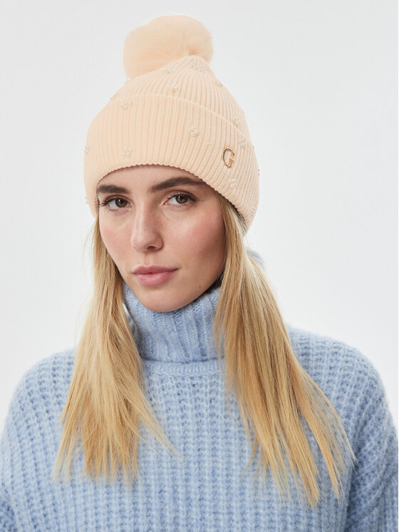 Guess Gorro Guess AW5635 VIS01 Beige claro