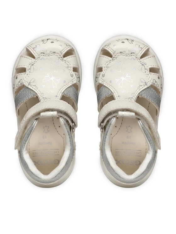 Geox Sandali Geox B Sandal Zapito B556FA 000BC C0007 Bianco