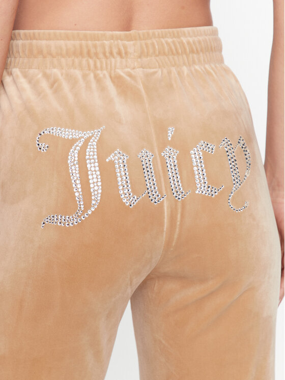 Juicy Couture Juicy Couture Pantalones de chándal Tina JCAPW045 Beis Regular Fit