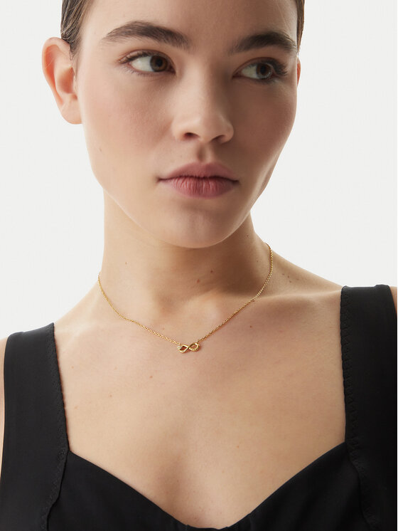 Guess Ogrlica Guess JUBN06 047JW Zlata