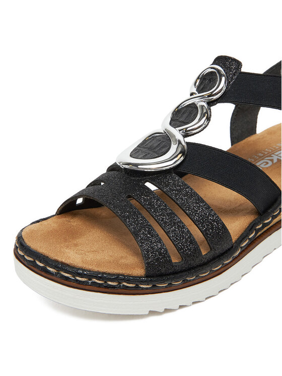 Rieker Sandalias Rieker 679L4-00 Negro