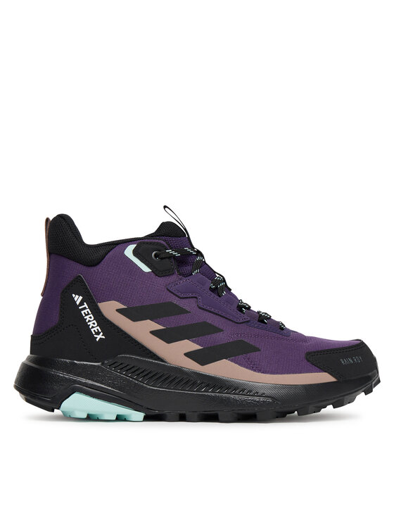 adidas Трекінгові черевики adidas Terrex Anylander Mid Rain.Rdy JQ9966 Фіолетовий