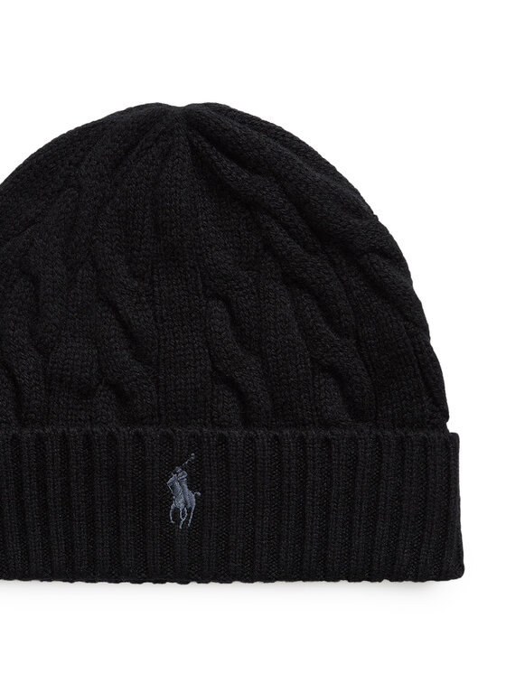 Polo Ralph Lauren Шапкa Polo Ralph Lauren 710B23668001 Чорний