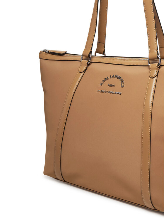 KARL LAGERFELD Ročna torba KARL LAGERFELD A2W30080 Rjava