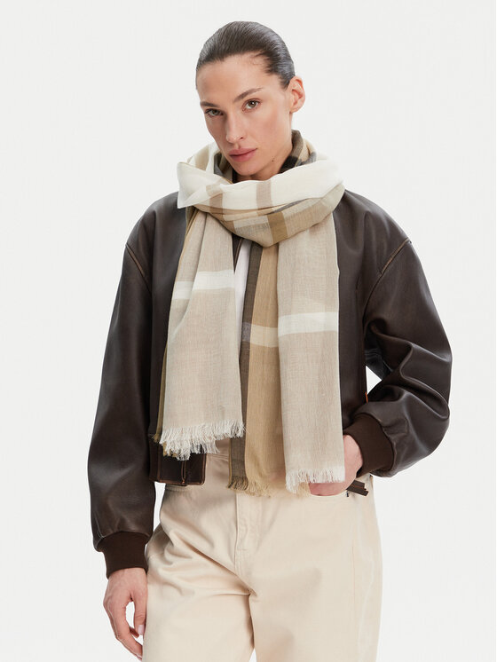 Barbour Šál Barbour Maisy LSC0469BE32 Béžová