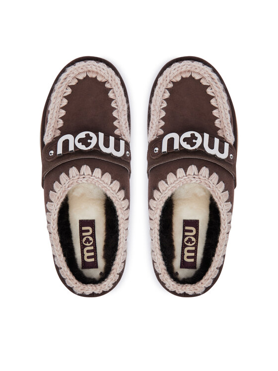 Mou Botas de nieve Mou Bounce Clog FW531001A Marrón oscuro