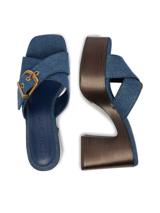 Guess Jeans Шльопанці Guess Jeans CEO-JD421-3 Голубий