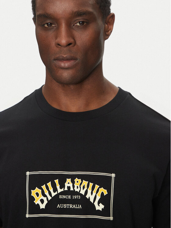 Billabong Billabong Футболка Arch EBYZT00167 Чорний Regular Fit