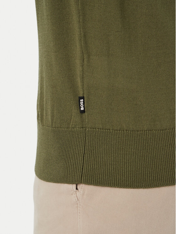 BOSS BOSS Polo H-Lancione 50565503 Verde oscuro Regular Fit