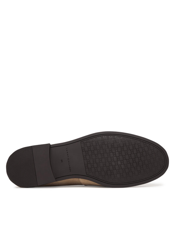 Tommy Hilfiger Lordsai Tommy Hilfiger Flexible Slim Suede Loafer FM0FM05745 Smėlio