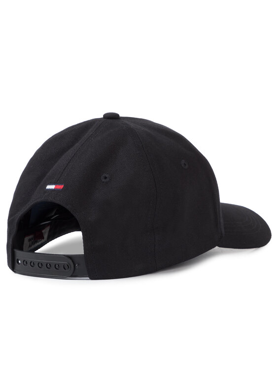 Tommy Jeans Kšiltovka Tommy Jeans Tjw Logo Cap AW0AW07229 Černá