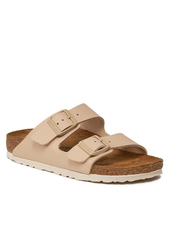 Birkenstock Шльопанці Birkenstock Arizona Birko-Flor 1027723 Бежевий